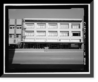 Historic Framed Print, Douglass-Wilhoit Building, 425-437 East Weber Avenue, Stockton, San Joaquin County, CA - 3,  17-7/8" x 21-7/8"