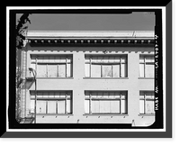 Historic Framed Print, Douglass-Wilhoit Building, 425-437 East Weber Avenue, Stockton, San Joaquin County, CA - 4,  17-7/8" x 21-7/8"