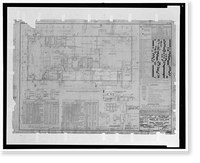 Historic Framed Print, March Air Force Base, Strategic Air Command, Combat Operations Center, 5220 Riverside Drive, Moreno Valley, Riverside County, CA,  17-7/8" x 21-7/8"