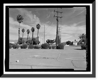 Historic Framed Print, March Air Force Base, Strategic Air Command, Combat Operations Center, 5220 Riverside Drive, Moreno Valley, Riverside County, CA - 2,  17-7/8" x 21-7/8"