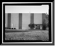 Historic Framed Print, March Air Force Base, Strategic Air Command, Combat Operations Center, 5220 Riverside Drive, Moreno Valley, Riverside County, CA - 3,  17-7/8" x 21-7/8"