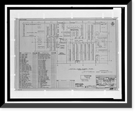 Historic Framed Print, March Air Force Base, Strategic Air Command, Combat Operations Center, 5220 Riverside Drive, Moreno Valley, Riverside County, CA - 3,  17-7/8" x 21-7/8"