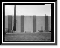 Historic Framed Print, March Air Force Base, Strategic Air Command, Combat Operations Center, 5220 Riverside Drive, Moreno Valley, Riverside County, CA - 4,  17-7/8" x 21-7/8"
