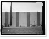 Historic Framed Print, March Air Force Base, Strategic Air Command, Combat Operations Center, 5220 Riverside Drive, Moreno Valley, Riverside County, CA - 4,  17-7/8" x 21-7/8"