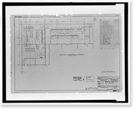 Historic Framed Print, March Air Force Base, Strategic Air Command, Combat Operations Center, 5220 Riverside Drive, Moreno Valley, Riverside County, CA - 4,  17-7/8" x 21-7/8"