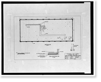 Historic Framed Print, March Air Force Base, Strategic Air Command, Combat Operations Center, 5220 Riverside Drive, Moreno Valley, Riverside County, CA - 5,  17-7/8" x 21-7/8"