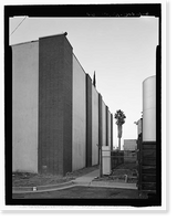 Historic Framed Print, March Air Force Base, Strategic Air Command, Combat Operations Center, 5220 Riverside Drive, Moreno Valley, Riverside County, CA - 8,  17-7/8" x 21-7/8"