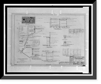 Historic Framed Print, March Air Force Base, Strategic Air Command, Combat Operations Center, 5220 Riverside Drive, Moreno Valley, Riverside County, CA - 10,  17-7/8" x 21-7/8"