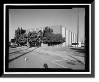 Historic Framed Print, March Air Force Base, Strategic Air Command, Combat Operations Center, 5220 Riverside Drive, Moreno Valley, Riverside County, CA - 11,  17-7/8" x 21-7/8"