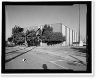 Historic Framed Print, March Air Force Base, Strategic Air Command, Combat Operations Center, 5220 Riverside Drive, Moreno Valley, Riverside County, CA - 11,  17-7/8" x 21-7/8"