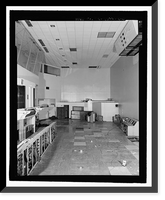 Historic Framed Print, March Air Force Base, Strategic Air Command, Combat Operations Center, 5220 Riverside Drive, Moreno Valley, Riverside County, CA - 15,  17-7/8" x 21-7/8"