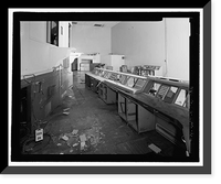 Historic Framed Print, March Air Force Base, Strategic Air Command, Combat Operations Center, 5220 Riverside Drive, Moreno Valley, Riverside County, CA - 21,  17-7/8" x 21-7/8"