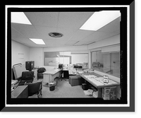 Historic Framed Print, March Air Force Base, Strategic Air Command, Combat Operations Center, 5220 Riverside Drive, Moreno Valley, Riverside County, CA - 27,  17-7/8" x 21-7/8"