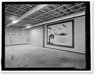 Historic Framed Print, March Air Force Base, Strategic Air Command, Combat Operations Center, 5220 Riverside Drive, Moreno Valley, Riverside County, CA - 32,  17-7/8" x 21-7/8"