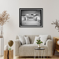 Historic Framed Print, March Air Force Base, Strategic Air Command, Combat Operations Center, 5220 Riverside Drive, Moreno Valley, Riverside County, CA - 34,  17-7/8" x 21-7/8"