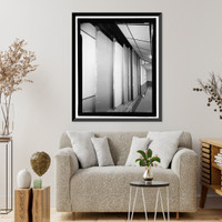 Historic Framed Print, March Air Force Base, Strategic Air Command, Combat Operations Center, 5220 Riverside Drive, Moreno Valley, Riverside County, CA - 37,  17-7/8" x 21-7/8"