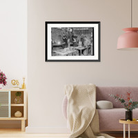 Historic Framed Print, Oxy-acetylene Welding,  17-7/8" x 21-7/8"