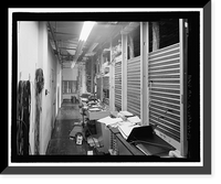 Historic Framed Print, March Air Force Base, Strategic Air Command, Combat Operations Center, 5220 Riverside Drive, Moreno Valley, Riverside County, CA - 39,  17-7/8" x 21-7/8"