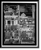 Historic Framed Print, March Air Force Base, Strategic Air Command, Combat Operations Center, 5220 Riverside Drive, Moreno Valley, Riverside County, CA - 44,  17-7/8" x 21-7/8"