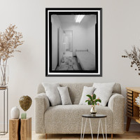 Historic Framed Print, March Air Force Base, Strategic Air Command, Combat Operations Center, 5220 Riverside Drive, Moreno Valley, Riverside County, CA - 45,  17-7/8" x 21-7/8"