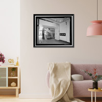 Historic Framed Print, March Air Force Base, Strategic Air Command, Combat Operations Center, 5220 Riverside Drive, Moreno Valley, Riverside County, CA - 49,  17-7/8" x 21-7/8"