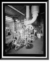 Historic Framed Print, March Air Force Base, Strategic Air Command, Utility Building, 5220 Riverside Drive, Moreno Valley, Riverside County, CA - 12,  17-7/8" x 21-7/8"