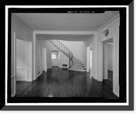 Historic Framed Print, Morris Landau House, 638 North Faring Road, Los Angeles, Los Angeles County, CA - 46,  17-7/8" x 21-7/8"