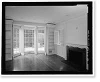 Historic Framed Print, Morris Landau House, 638 North Faring Road, Los Angeles, Los Angeles County, CA - 48,  17-7/8" x 21-7/8"