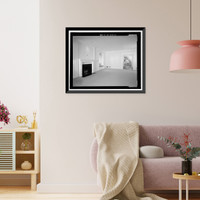 Historic Framed Print, Morris Landau House, 638 North Faring Road, Los Angeles, Los Angeles County, CA - 50,  17-7/8" x 21-7/8"