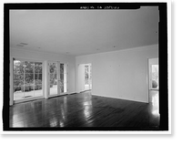 Historic Framed Print, Morris Landau House, 638 North Faring Road, Los Angeles, Los Angeles County, CA - 53,  17-7/8" x 21-7/8"