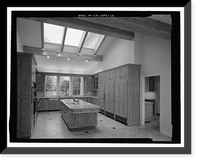 Historic Framed Print, Morris Landau House, 638 North Faring Road, Los Angeles, Los Angeles County, CA - 59,  17-7/8" x 21-7/8"