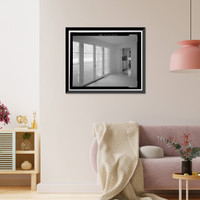 Historic Framed Print, Morris Landau House, 638 North Faring Road, Los Angeles, Los Angeles County, CA - 60,  17-7/8" x 21-7/8"