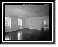 Historic Framed Print, Morris Landau House, 638 North Faring Road, Los Angeles, Los Angeles County, CA - 61,  17-7/8" x 21-7/8"