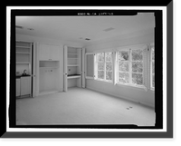 Historic Framed Print, Morris Landau House, 638 North Faring Road, Los Angeles, Los Angeles County, CA - 65,  17-7/8" x 21-7/8"