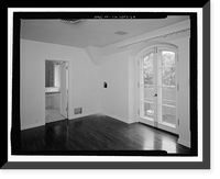 Historic Framed Print, Morris Landau House, 638 North Faring Road, Los Angeles, Los Angeles County, CA - 67,  17-7/8" x 21-7/8"