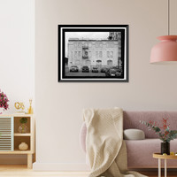 Historic Framed Print, Brunswig Annex, 502 New High Street & 111 Republic Street, Los Angeles, Los Angeles County, CA - 2,  17-7/8" x 21-7/8"