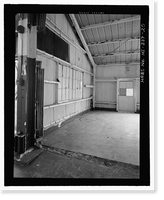 Historic Framed Print, U.S. Naval Base, Pearl Harbor, Seaplane Hangar, Lexington Boulevard, south of Enterprise Street, Pearl Harbor, Honolulu County, HI - 13,  17-7/8" x 21-7/8"
