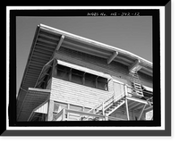 Historic Framed Print, U.S. Naval Base, Pearl Harbor, Administration Office Annex. Southeast Extension, Avenue E between Seventh & Eighth Streets, Pearl Harbor, Honolulu County, HI - 8,  17-7/8" x 21-7/8"