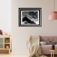 Historic Framed Print, U.S. Naval Base, Pearl Harbor, Waipio Peninsula, Waipo Peninsula, Pearl Harbor, Honolulu County, HI - 8,  17-7/8" x 21-7/8"