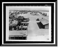 Historic Framed Print, U.S. Naval Base, Pearl Harbor, Waipio Peninsula, Waipo Peninsula, Pearl Harbor, Honolulu County, HI - 10,  17-7/8" x 21-7/8"