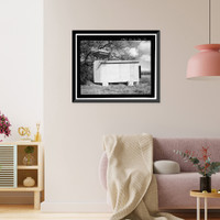 Historic Framed Print, U.S. Naval Base, Pearl Harbor, Waipio Peninsula, Waipo Peninsula, Pearl Harbor, Honolulu County, HI - 12,  17-7/8" x 21-7/8"