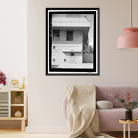 Historic Framed Print, U.S. Naval Base, Pearl Harbor, Bombproof Facilities, Various locations throughout base, Pearl Harbor, Honolulu County, HI - 5,  17-7/8" x 21-7/8"