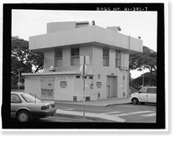 Historic Framed Print, U.S. Naval Base, Pearl Harbor, Bombproof Facilities, Various locations throughout base, Pearl Harbor, Honolulu County, HI - 7,  17-7/8" x 21-7/8"
