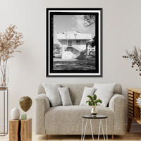 Historic Framed Print, U.S. Naval Base, Pearl Harbor, Bombproof Facilities, Various locations throughout base, Pearl Harbor, Honolulu County, HI - 8,  17-7/8" x 21-7/8"