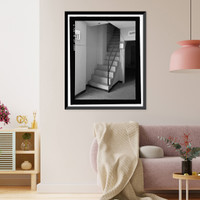 Historic Framed Print, U.S. Naval Base, Pearl Harbor, Gymnasium & Theater, Neville Way, Pearl Harbor, Honolulu County, HI - 9,  17-7/8" x 21-7/8"