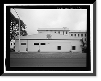 Historic Framed Print, U.S. Naval Base, Pearl Harbor, Bakery, South Avenue, Pearl Harbor, Honolulu County, HI,  17-7/8" x 21-7/8"