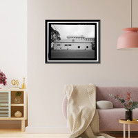 Historic Framed Print, U.S. Naval Base, Pearl Harbor, Bakery, South Avenue, Pearl Harbor, Honolulu County, HI,  17-7/8" x 21-7/8"