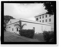 Historic Framed Print, U.S. Naval Base, Pearl Harbor, Bakery, South Avenue, Pearl Harbor, Honolulu County, HI - 3,  17-7/8" x 21-7/8"