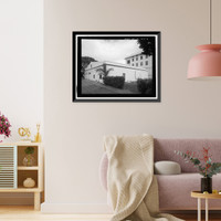 Historic Framed Print, U.S. Naval Base, Pearl Harbor, Bakery, South Avenue, Pearl Harbor, Honolulu County, HI - 3,  17-7/8" x 21-7/8"