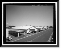 Historic Framed Print, U.S. Naval Base, Pearl Harbor, Storehouse for Defense Battalion Type, Between Port Royal Street & Fuller Way, Pearl Harbor, Honolulu County, HI,  17-7/8" x 21-7/8"